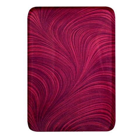 Purple Fabric Texture, Fabric Backgrounds With Lines Rectangular Glass Fridge Magnet (4 pack) from ArtsNow.com Front