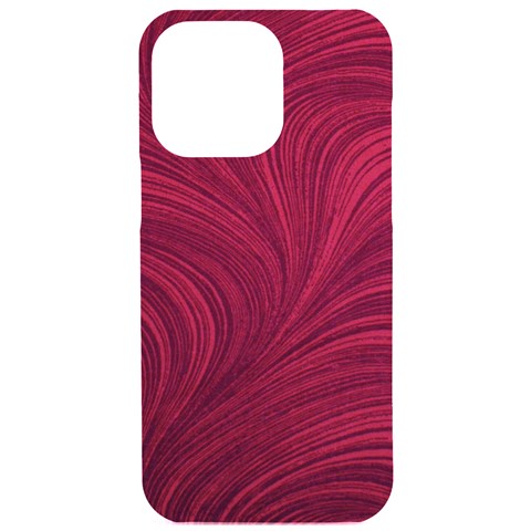 Purple Fabric Texture, Fabric Backgrounds With Lines iPhone 15 Pro Max Black UV Print PC Hardshell Case from ArtsNow.com Front