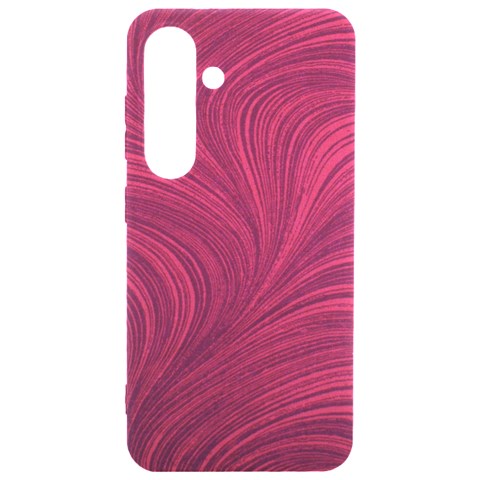 Purple Fabric Texture, Fabric Backgrounds With Lines Samsung Galaxy S24 6.2 Inch Black TPU UV Case from ArtsNow.com Front