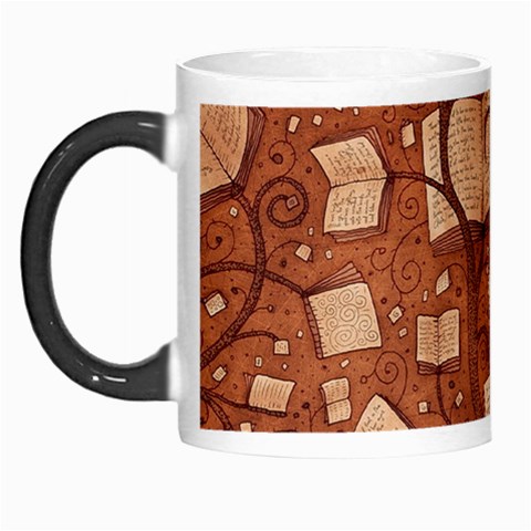 Retro Education Texture, Creative Education Background Morph Mug from ArtsNow.com Left