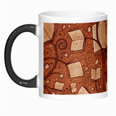 Retro Education Texture, Creative Education Background Morph Mug from ArtsNow.com Left