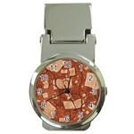 Retro Education Texture, Creative Education Background Money Clip Watches