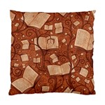 Retro Education Texture, Creative Education Background Standard Cushion Case (Two Sides)