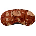 Retro Education Texture, Creative Education Background Sleep Mask