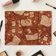 Retro Education Texture, Creative Education Background Cosmetic Bag (XL) from ArtsNow.com Front