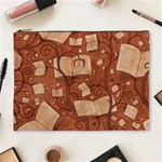 Retro Education Texture, Creative Education Background Cosmetic Bag (XL)