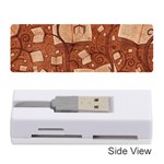 Retro Education Texture, Creative Education Background Memory Card Reader (Stick)