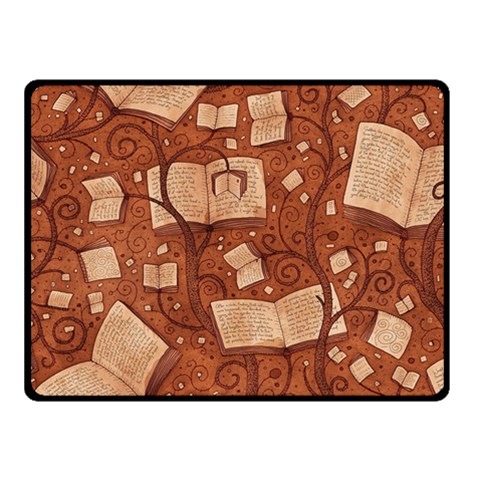 Retro Education Texture, Creative Education Background Two Sides Fleece Blanket (Small) from ArtsNow.com 45 x34  Blanket Back