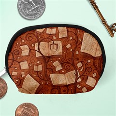 Retro Education Texture, Creative Education Background Accessory Pouch (Medium) from ArtsNow.com Back