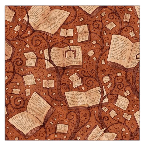 Retro Education Texture, Creative Education Background Square Satin Scarf (36  x 36 ) from ArtsNow.com Front