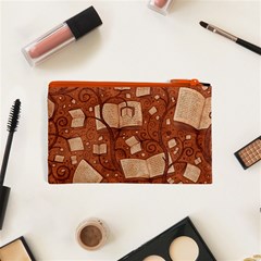 Retro Education Texture, Creative Education Background Cosmetic Bag (XS) from ArtsNow.com Back