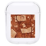 Retro Education Texture, Creative Education Background Hard PC AirPods 1/2 Case