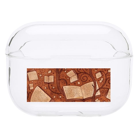 Retro Education Texture, Creative Education Background Hard PC AirPods Pro Case from ArtsNow.com Front