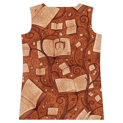 Retro Education Texture, Creative Education Background Women s Basketball Tank Top from ArtsNow.com Back