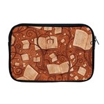 Retro Education Texture, Creative Education Background Apple MacBook Pro 17  Zipper Case