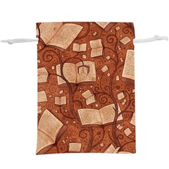 Retro Education Texture, Creative Education Background Lightweight Drawstring Pouch (XL) from ArtsNow.com Back