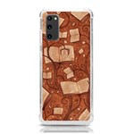 Retro Education Texture, Creative Education Background Samsung Galaxy S20 6.2 Inch TPU UV Case