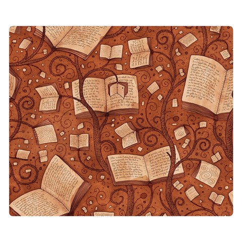 Retro Education Texture, Creative Education Background Premium Plush Fleece Blanket (Small) from ArtsNow.com 50 x40  Blanket Front