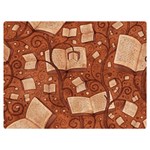 Retro Education Texture, Creative Education Background Premium Plush Fleece Blanket (Extra Small)