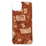 Retro Education Texture, Creative Education Background iPhone 15 TPU UV Print Case