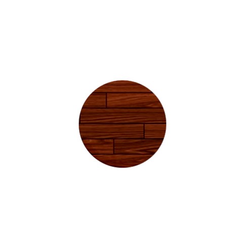 Seamless Wooden Planks Brown Wooden Background 1  Mini Buttons from ArtsNow.com Front