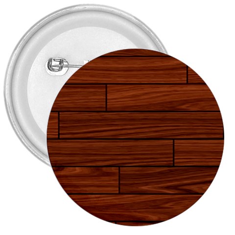 Seamless Wooden Planks Brown Wooden Background 3  Buttons from ArtsNow.com Front