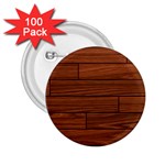 Seamless Wooden Planks Brown Wooden Background 2.25  Buttons (100 pack) 