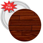 Seamless Wooden Planks Brown Wooden Background 3  Buttons (10 pack) 