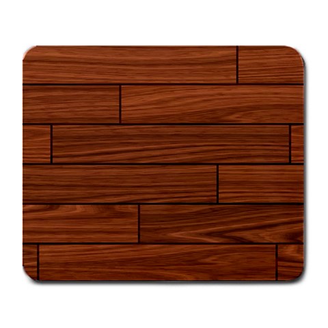 Seamless Wooden Planks Brown Wooden Background Large Mousepad from ArtsNow.com Front