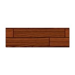 Seamless Wooden Planks Brown Wooden Background Sticker (Bumper)