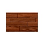 Seamless Wooden Planks Brown Wooden Background Sticker Rectangular (10 pack)