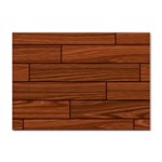 Seamless Wooden Planks Brown Wooden Background Sticker A4 (100 pack)