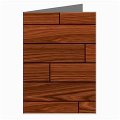 Seamless Wooden Planks Brown Wooden Background Greeting Card from ArtsNow.com Left