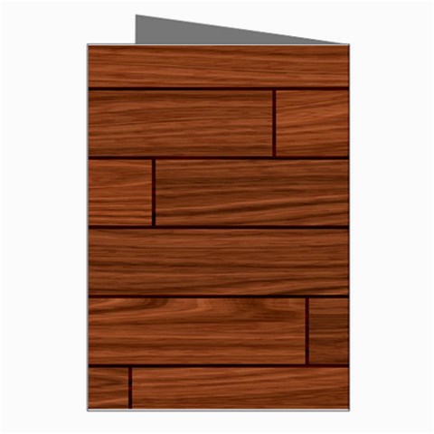 Seamless Wooden Planks Brown Wooden Background Greeting Card from ArtsNow.com Right