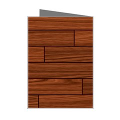 Seamless Wooden Planks Brown Wooden Background Mini Greeting Card from ArtsNow.com Right