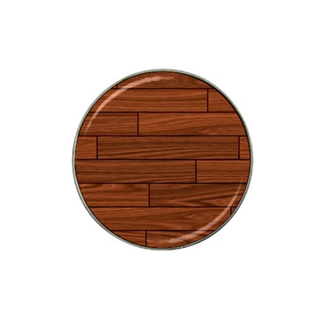 Seamless Wooden Planks Brown Wooden Background Hat Clip Ball Marker from ArtsNow.com Front