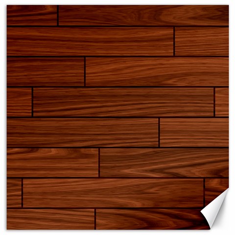 Seamless Wooden Planks Brown Wooden Background Canvas 20  x 20  from ArtsNow.com 19 x19.27  Canvas - 1