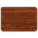 Seamless Wooden Planks Brown Wooden Background Large Doormat