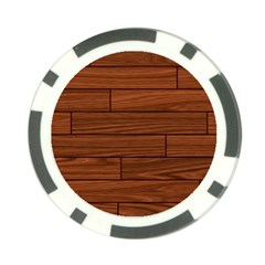 Seamless Wooden Planks Brown Wooden Background Poker Chip Card Guard from ArtsNow.com Front