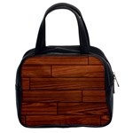 Seamless Wooden Planks Brown Wooden Background Classic Handbag (Two Sides)