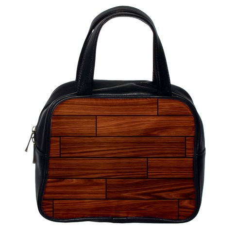 Seamless Wooden Planks Brown Wooden Background Classic Handbag (Two Sides) from ArtsNow.com Back