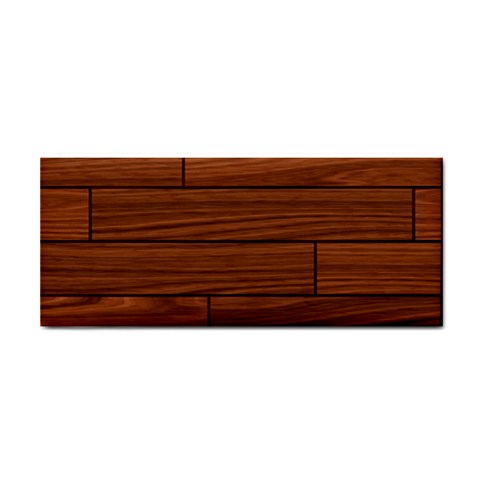 Seamless Wooden Planks Brown Wooden Background Hand Towel from ArtsNow.com Front