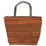 Seamless Wooden Planks Brown Wooden Background Bucket Bag