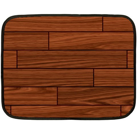 Seamless Wooden Planks Brown Wooden Background Fleece Blanket (Mini) from ArtsNow.com 35 x27  Blanket