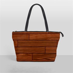 Seamless Wooden Planks Brown Wooden Background Classic Shoulder Handbag from ArtsNow.com Front