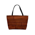 Seamless Wooden Planks Brown Wooden Background Classic Shoulder Handbag