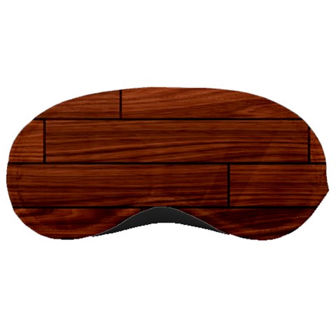 Seamless Wooden Planks Brown Wooden Background Sleep Mask from ArtsNow.com Front