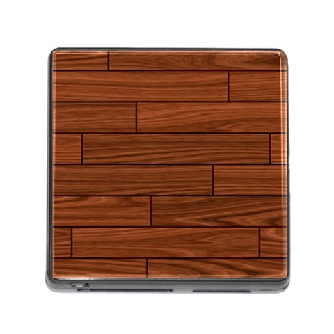 Seamless Wooden Planks Brown Wooden Background Memory Card Reader (Square 5 Slot) from ArtsNow.com Front