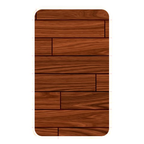 Seamless Wooden Planks Brown Wooden Background Memory Card Reader (Rectangular) from ArtsNow.com Front