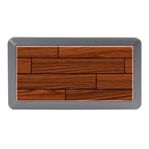 Seamless Wooden Planks Brown Wooden Background Memory Card Reader (Mini) from ArtsNow.com Front